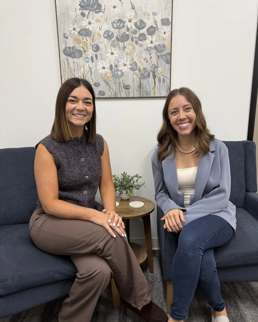 Carly Clevenger and Ally Collison, the physical therapists at Dizzy Free PT